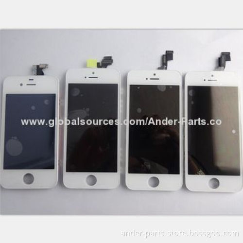 For iPhone 4/4S/5/5S/5C LCD with Touchscreen Assembly, Wholesale, in Stock, 100% Tested